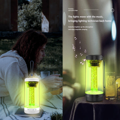 Z15 Portable RGB Atmosphere Light Outdoor Wireless Bluetooth Speaker(White) - Desktop Speaker by buy2fix | Online Shopping UK | buy2fix