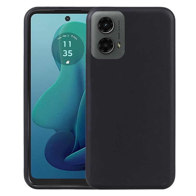 For Motorola Moto G 5G 2024 TPU Phone Case(Black) - Motorola Cases by buy2fix | Online Shopping UK | buy2fix