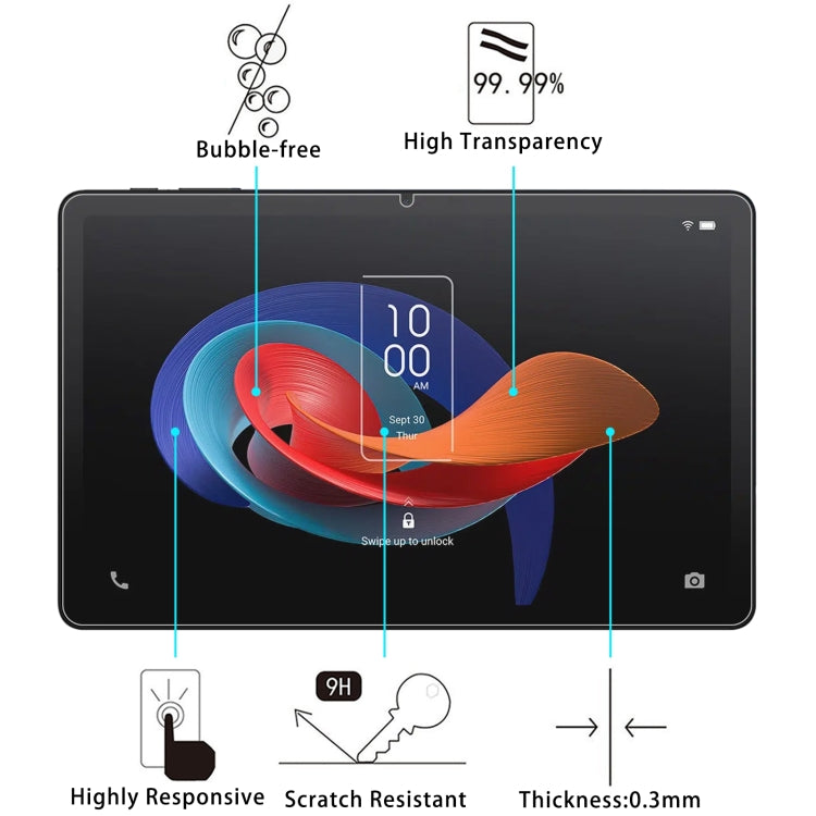 For TCL Tab 10 Gen 2 10.4 inch 2pcs 9H 0.3mm Explosion-proof Tempered Glass Film - Others by buy2fix | Online Shopping UK | buy2fix