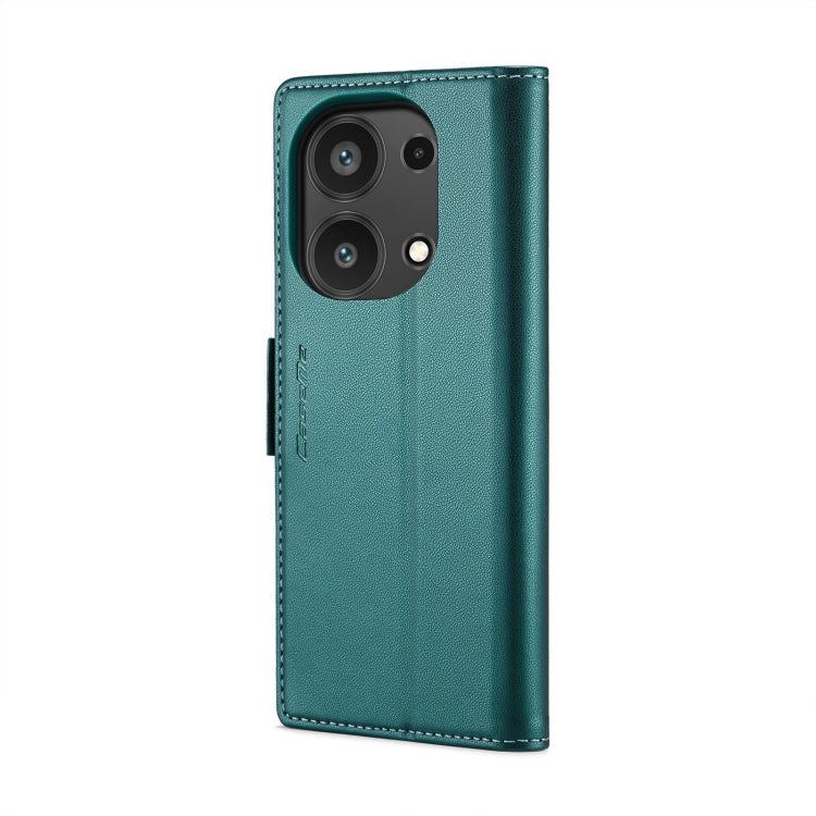 For Xiaomi Redmi Note 13 Pro 4G CaseMe 023 Butterfly Buckle Litchi Texture RFID Anti-theft Leather Phone Case(Pearly Blue) - Xiaomi Cases by CaseMe | Online Shopping UK | buy2fix