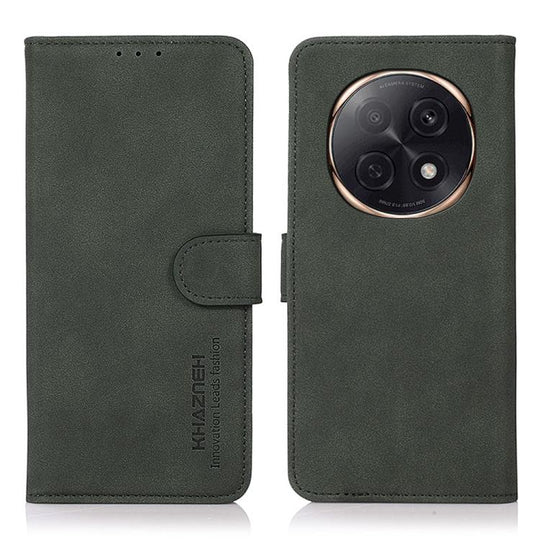 For OPPO A5 Pro 5G Global KHAZNEH Matte Texture Leather Phone Case(Green)