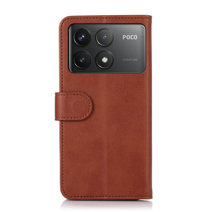 For Xiaomi Redmi K70 5G / K70 Pro 5G Cow Texture Leather Phone Case(Brown) - K70 Cases by buy2fix | Online Shopping UK | buy2fix