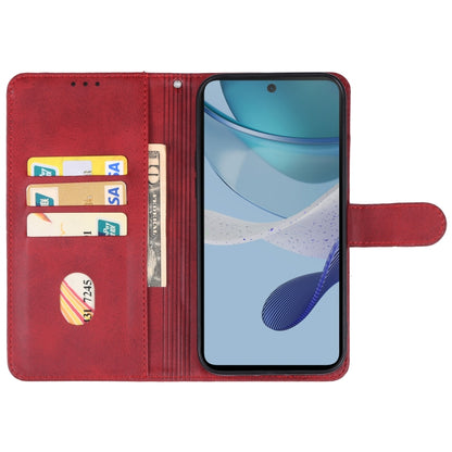 For Motorola Moto G53y Leather Phone Case(Red) - Motorola Cases by buy2fix | Online Shopping UK | buy2fix