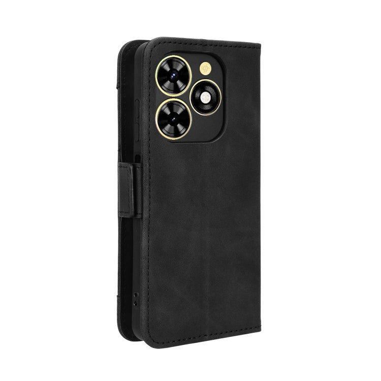 For Tecno Spark Go 2024 / Spark 20C Skin Feel Calf Texture Card Slots Leather Phone Case(Black) by buy2fix