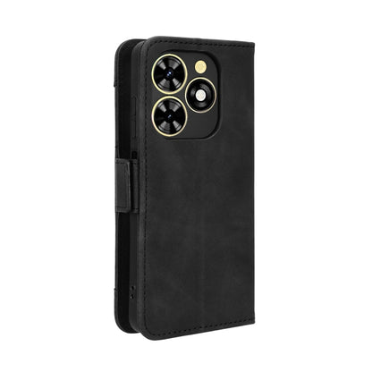 For Tecno Spark Go 2024 / Spark 20C Skin Feel Calf Texture Card Slots Leather Phone Case(Black) by buy2fix