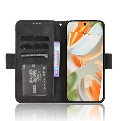 For Google Pixel 10 Pro / 10 Skin Feel Calf Texture Card Slots Leather Phone Case(Black) - Google Cases by buy2fix | Online Shopping UK | buy2fix