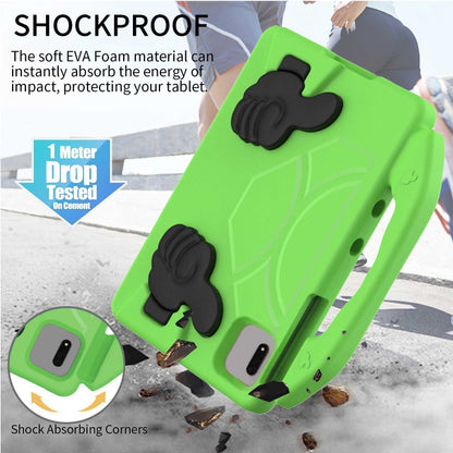 For Samsung Galaxy Tab S7 / S8 Children EVA Shockproof Tablet Case with Thumb Bracket(Green) by buy2fix