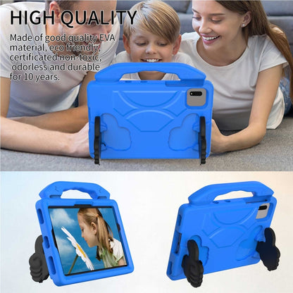 For Samsung Galaxy Tab S7 / S8 Children EVA Shockproof Tablet Case with Thumb Bracket(Blue) by buy2fix