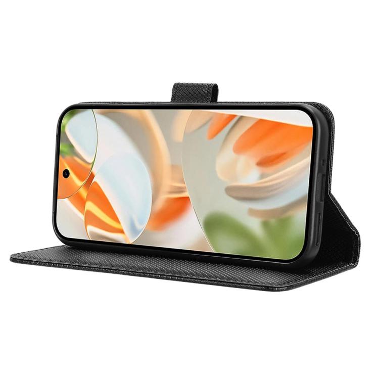 For Google Pixel 10 Pro / 10 Diamond Texture Leather Phone Case(Black) - Google Cases by buy2fix | Online Shopping UK | buy2fix