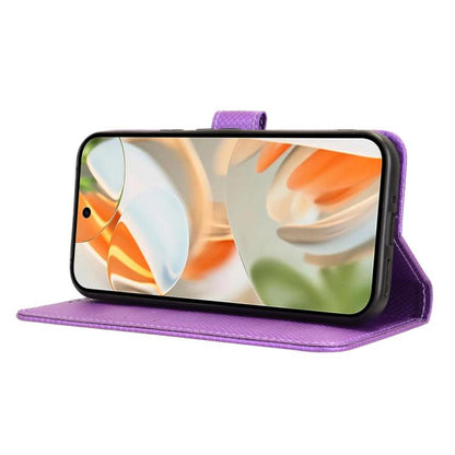 For Google Pixel 10 Pro / 10 Diamond Texture Leather Phone Case(Purple) - Google Cases by buy2fix | Online Shopping UK | buy2fix