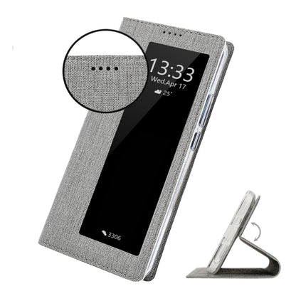 For Huawei P40 Pro ViLi DMX-54 Shockproof TPU + PU Leather View Window Magnetic Attraction Horizontal Flip Protective Case with Card Slots & Holder & Sleep / Wake-up(Champagne Gold) - Huawei Cases by ViLi | Online Shopping UK | buy2fix