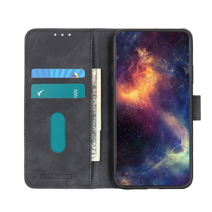 For Xiaomi Redmi Note 13 Pro 4G/Poco M6 Pro 4G KHAZNEH Retro Texture Flip Leather Phone Case(Black) - Note 13 Pro Cases by buy2fix | Online Shopping UK | buy2fix