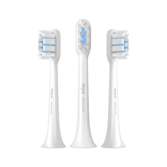 Original Xiaomi Mijia 3pcs Brush Head Standard Type for Sonic Electric Toothbrush T301 / T302(White)
