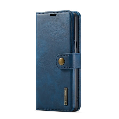 For Google Pixel 8 DG.MING Crazy Horse Texture Detachable Magnetic Leather Phone Case(Blue) by DG.MING