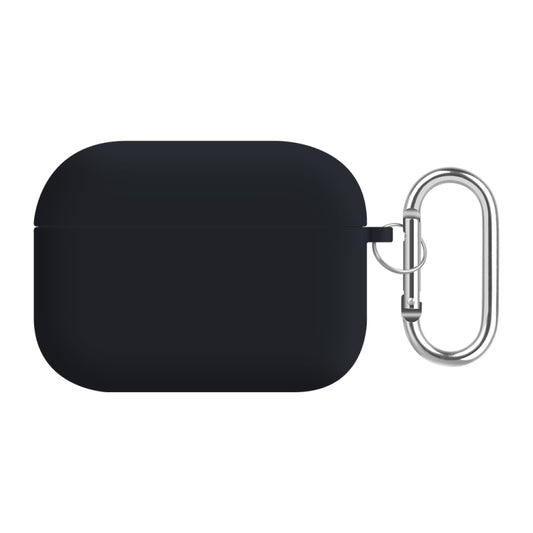 For AirPods Pro PC Lining Silicone Bluetooth Earphone Protective Case(Black) - For AirPods Pro by buy2fix | Online Shopping UK | buy2fix