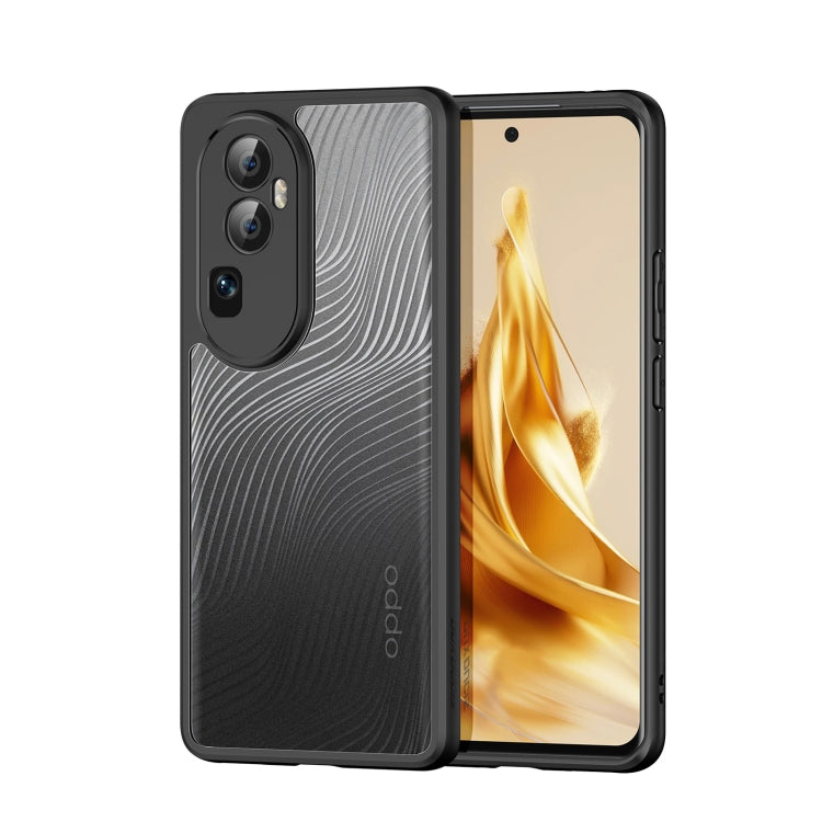 For OPPO Reno10 Pro China DUX DUCIS Aimo Series TPU + PC Frosted Feel Phone Case(Black) - OPPO Cases by DUX DUCIS | Online Shopping UK | buy2fix