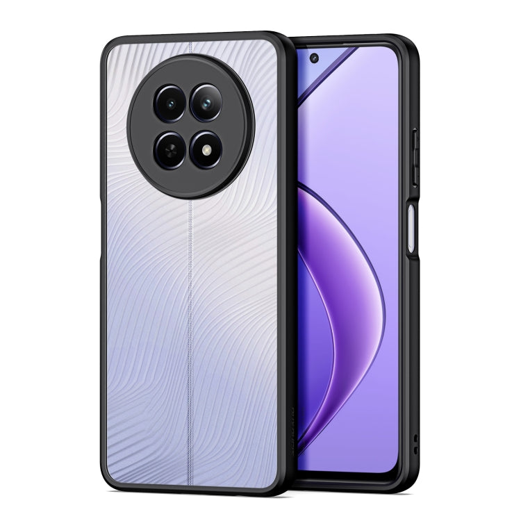 For Realme 12 5G DUX DUCIS Aimo Series TPU + PC Frosted Feel Phone Case(Black) - Realme Cases by DUX DUCIS | Online Shopping UK | buy2fix