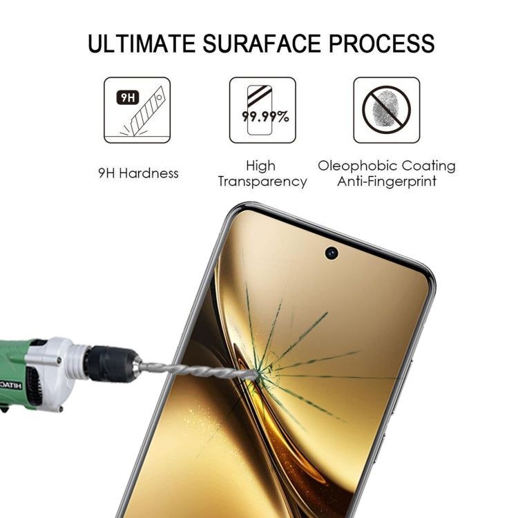 For vivo X200 3D Curved Edge Full Screen Tempered Glass Film - X200 Tempered Glass by buy2fix | Online Shopping UK | buy2fix