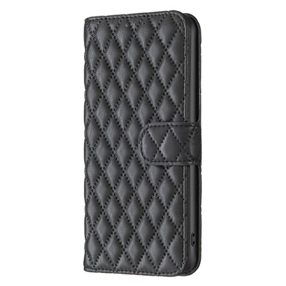 For Google Pixel 9 Diamond Lattice Wallet Leather Flip Phone Case(Black) - Google Cases by buy2fix | Online Shopping UK | buy2fix