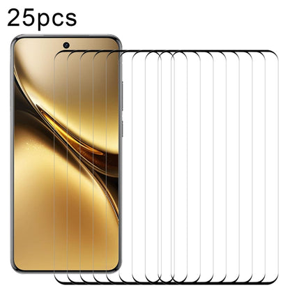 For vivo X200 25pcs 3D Curved Edge Full Screen Tempered Glass Film by buy2fix