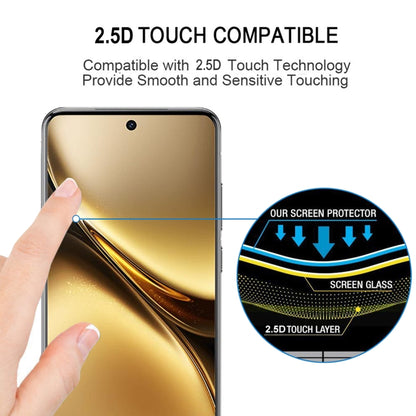 For vivo X200 25pcs 3D Curved Edge Full Screen Tempered Glass Film by buy2fix