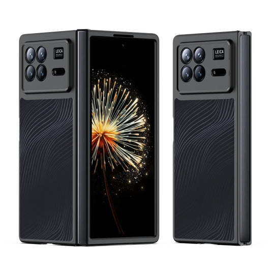 For Xiaomi Mix Fold 3 DUX DUCIS Aimo Series TPU + PC Frosted Feel Phone Case(Black) - Mix Fold 3 Cases by DUX DUCIS | Online Shopping UK | buy2fix