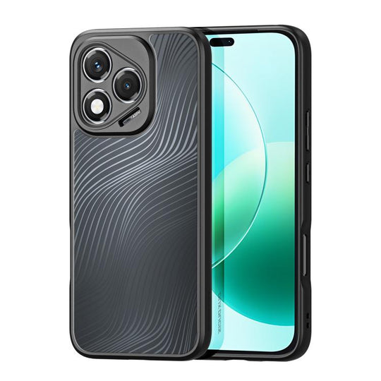 For Honor 400 Lite Global DUX DUCIS Aimo Series TPU + PC Frosted Feel Phone Case(Black)