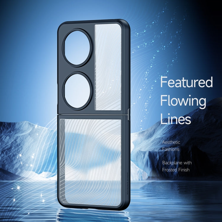 For Huawei P60 Pocket DUX DUCIS Aimo Series TPU + PC Frosted Feel Phone Case(Black) - Huawei Cases by DUX DUCIS | Online Shopping UK | buy2fix