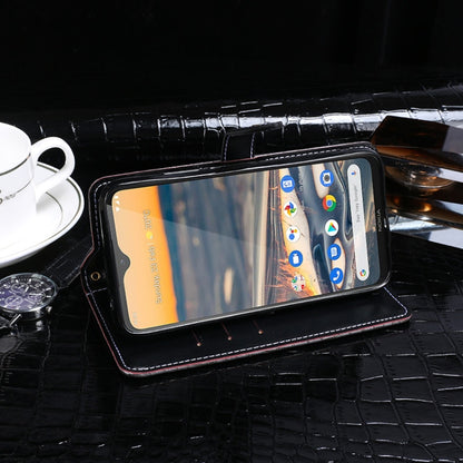 For Nokia 5.3 idewei Crocodile Texture Horizontal Flip Leather Case with Holder & Card Slots & Wallet(Black) - Nokia Cases by idewei | Online Shopping UK | buy2fix