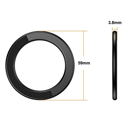 Universal Magic Wall Sticker Pad Phone Holder(Gold) - Shower & Wall Mounts by buy2fix | Online Shopping UK | buy2fix