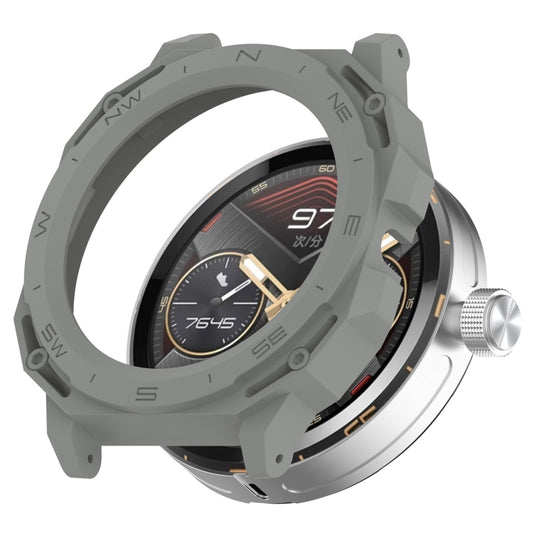 For Huawei Watch GT Cyber Armor Hollow Watch Protective Case(Grey) by buy2fix