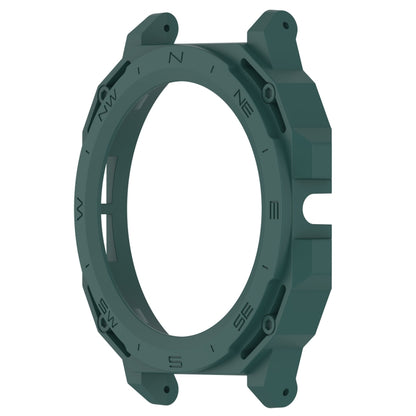 For Huawei Watch GT Cyber Armor Hollow Watch Protective Case(Dark Green) by buy2fix