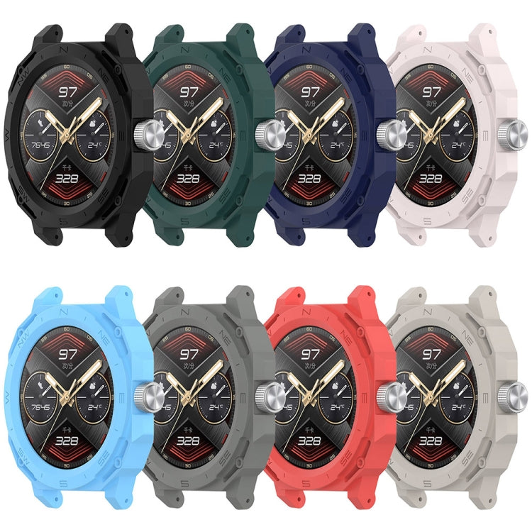 For Huawei Watch GT Cyber Armor Hollow Watch Protective Case(Sky Blue) by buy2fix
