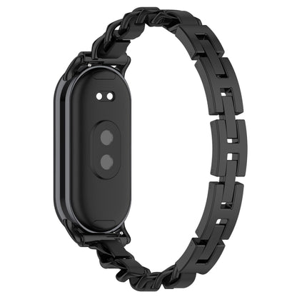 For Xiaomi Mi Band 8 Bracelet Replacement Watch Band(Black) - Watch Bands by buy2fix | Online Shopping UK | buy2fix