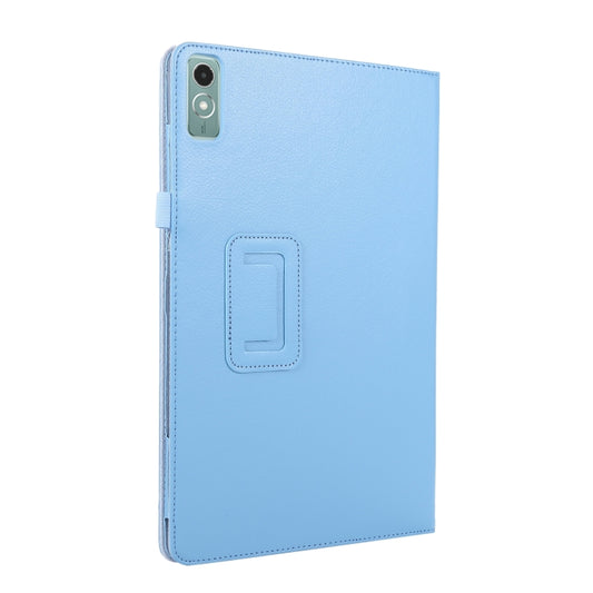 For Lenovo Xiaoxin Pad 11 2024 / M11 Litchi Texture Leather Tablet Case(Light Blue) by buy2fix