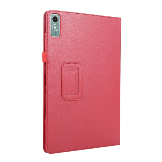 For Lenovo Xiaoxin Pad 11 2024 / M11 Litchi Texture Leather Tablet Case(Red) by buy2fix