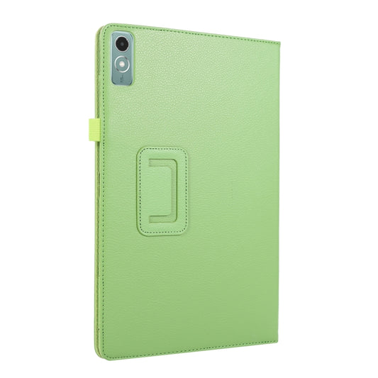 For Lenovo Xiaoxin Pad 11 2024 / M11 Litchi Texture Leather Tablet Case(Green) by buy2fix
