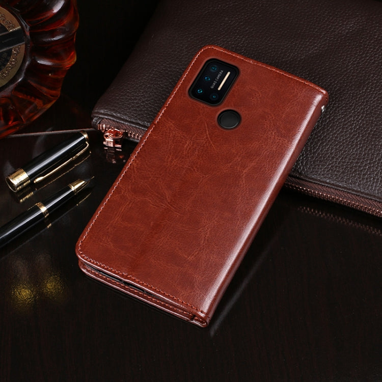 For UMIDIGI A7 Pro idewei Crazy Horse Texture Horizontal Flip Leather Case with Holder & Card Slots & Wallet(Brown) - More Brand by idewei | Online Shopping UK | buy2fix