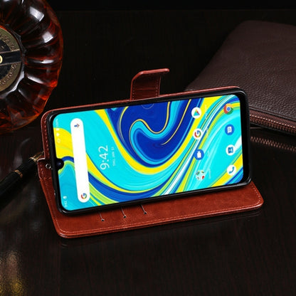 For UMIDIGI A7 Pro idewei Crazy Horse Texture Horizontal Flip Leather Case with Holder & Card Slots & Wallet(Brown) - More Brand by idewei | Online Shopping UK | buy2fix