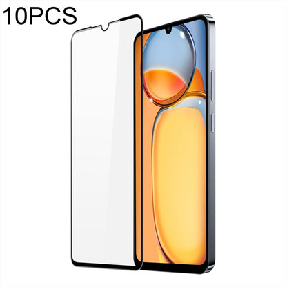 For Xiaomi Poco C65/Redmi 13C/Poco M6 10pcs DUX DUCIS 0.33mm 9H Medium Alumina Tempered Glass Film - 13C Tempered Glass by DUX DUCIS | Online Shopping UK | buy2fix