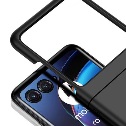 For Motorola Razr 50 Skin Feel PC Phone Case(Black) by buy2fix