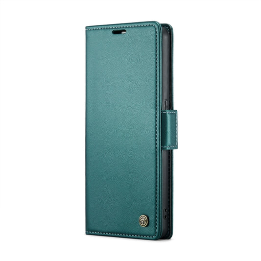 For OPPO Reno8 T 4G CaseMe 023 Butterfly Buckle Litchi Texture RFID Anti-theft Leather Phone Case(Pearly Blue) by CaseMe
