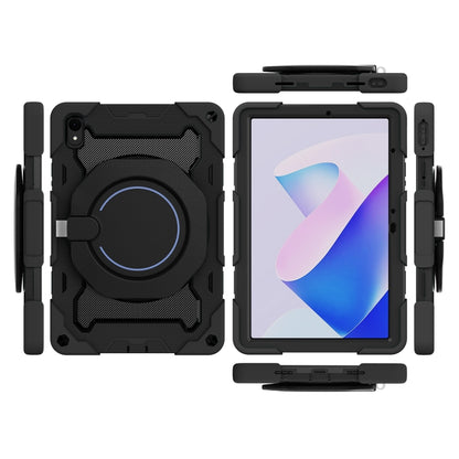 For Huawei MatePad 11 2023 Armor Contrast Color Silicone + PC Tablet Case(Black) - Huawei by buy2fix | Online Shopping UK | buy2fix