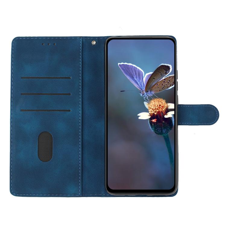For iPhone Air Flower Butterfly Embossing Pattern Leather Phone Case(Blue) - iPhone Air Cases by buy2fix | Online Shopping UK | buy2fix