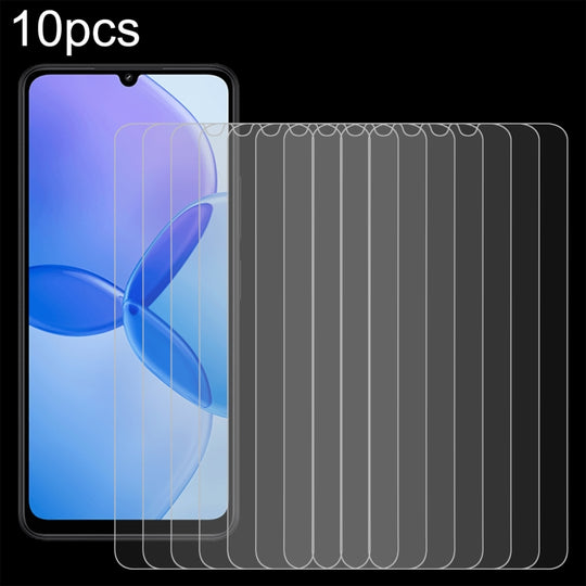 For Xiaomi Redmi 13R / Poco M6 10pcs 0.26mm 9H 2.5D Tempered Glass Film