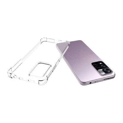 For Xiaomi Redmi Note 11 Pro / 12 Pro 4G Shockproof Non-slip Thickening TPU Phone Case(Transparent) - Xiaomi Cases by buy2fix | Online Shopping UK | buy2fix