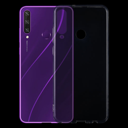 For Huawei Y6p 0.75mm Ultra-thin Transparent TPU Soft Protective Case