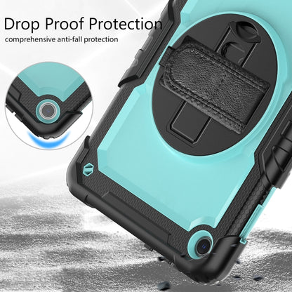 For Lenovo Tab M10 10.1 Gen 3rd Silicone Hybrid PC Tablet Case with Shoulder Strap(Light Blue PC) - Lenovo by buy2fix | Online Shopping UK | buy2fix