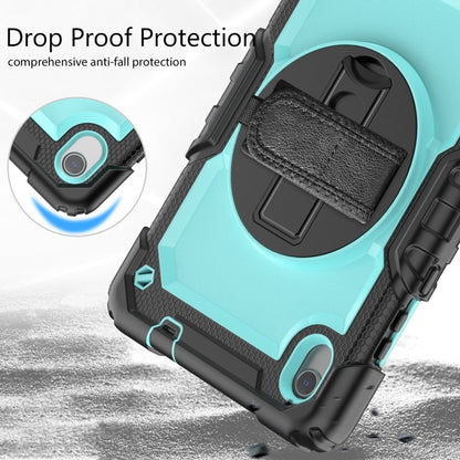 For Lenovo Tab M8 HD 2020/2019 Silicone Hybrid PC Tablet Case with Shoulder Strap(Light Blue PC) - Lenovo by buy2fix | Online Shopping UK | buy2fix