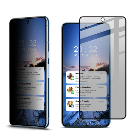 For Google Pixel 8 Pro imak HD Full Screen Anti-spy Tempered Glass Protective Film